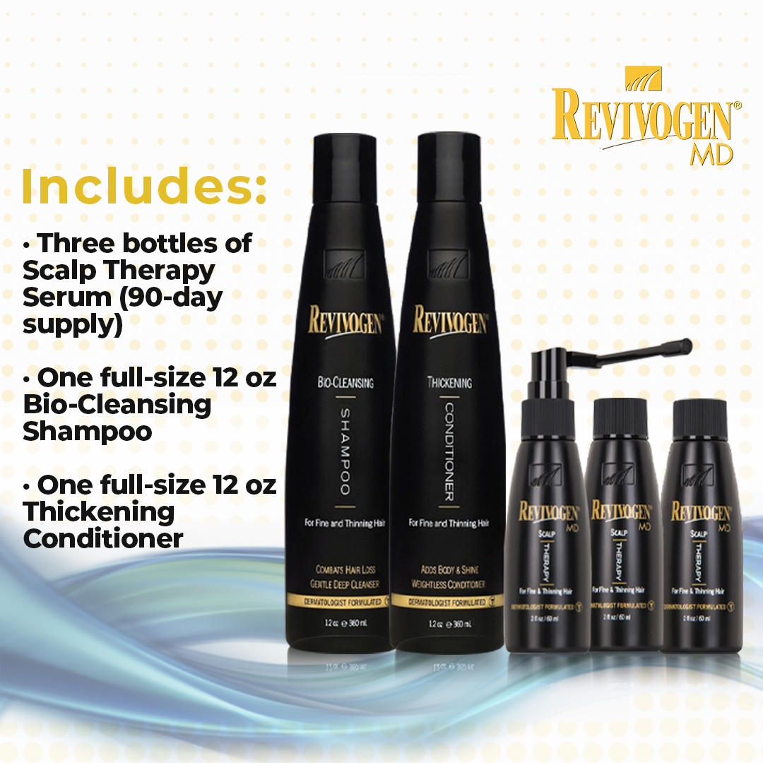 Kit de 5 piezas para la prevención de la caída del cabello (suministro para 90 días)