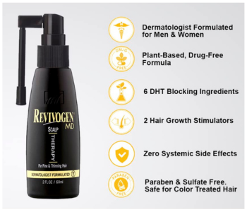 Hair Recovery 5-Pack: 3 Hair Regrowth Scalp Therapy and 2 Thickening & Revitalizing Bio-Cleansing Shampoo