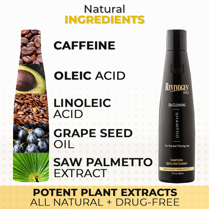 2-Pack: Hair Thickening and Revitalizing Bio-Cleansing Shampoo