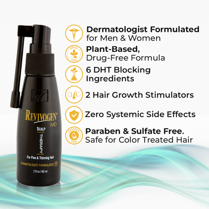 Kit de terapia capilar para el cuero cabelludo de 90 días