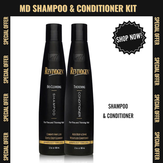 MD Bio-Cleansing Shampoo & Conditioner kit