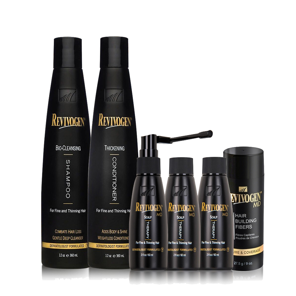 Complete Hair Loss Defense Kit | DHT Blocker | Revivogen