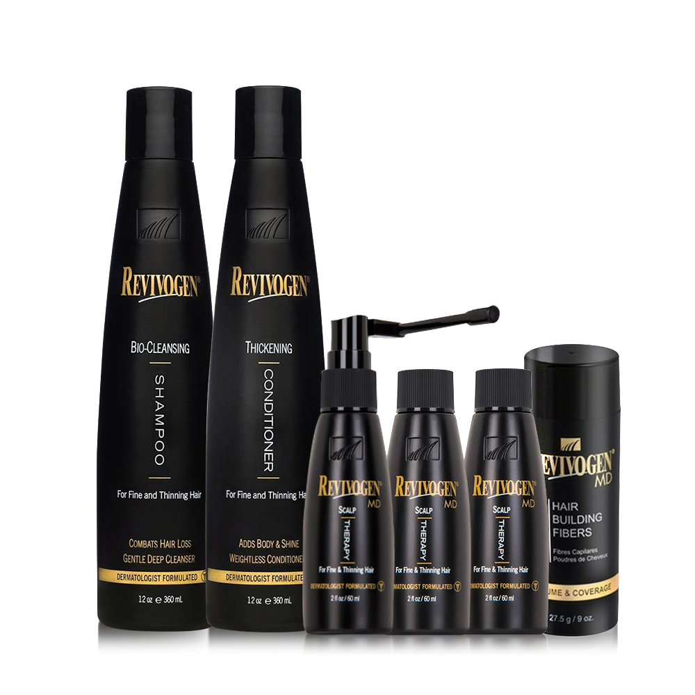 NEW! Hair Loss Defense 6-Piece Transition Starter Kit - 90 Day Supply