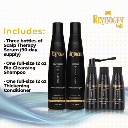 Kit de 5 piezas para la prevención de la caída del cabello (suministro para 90 días)