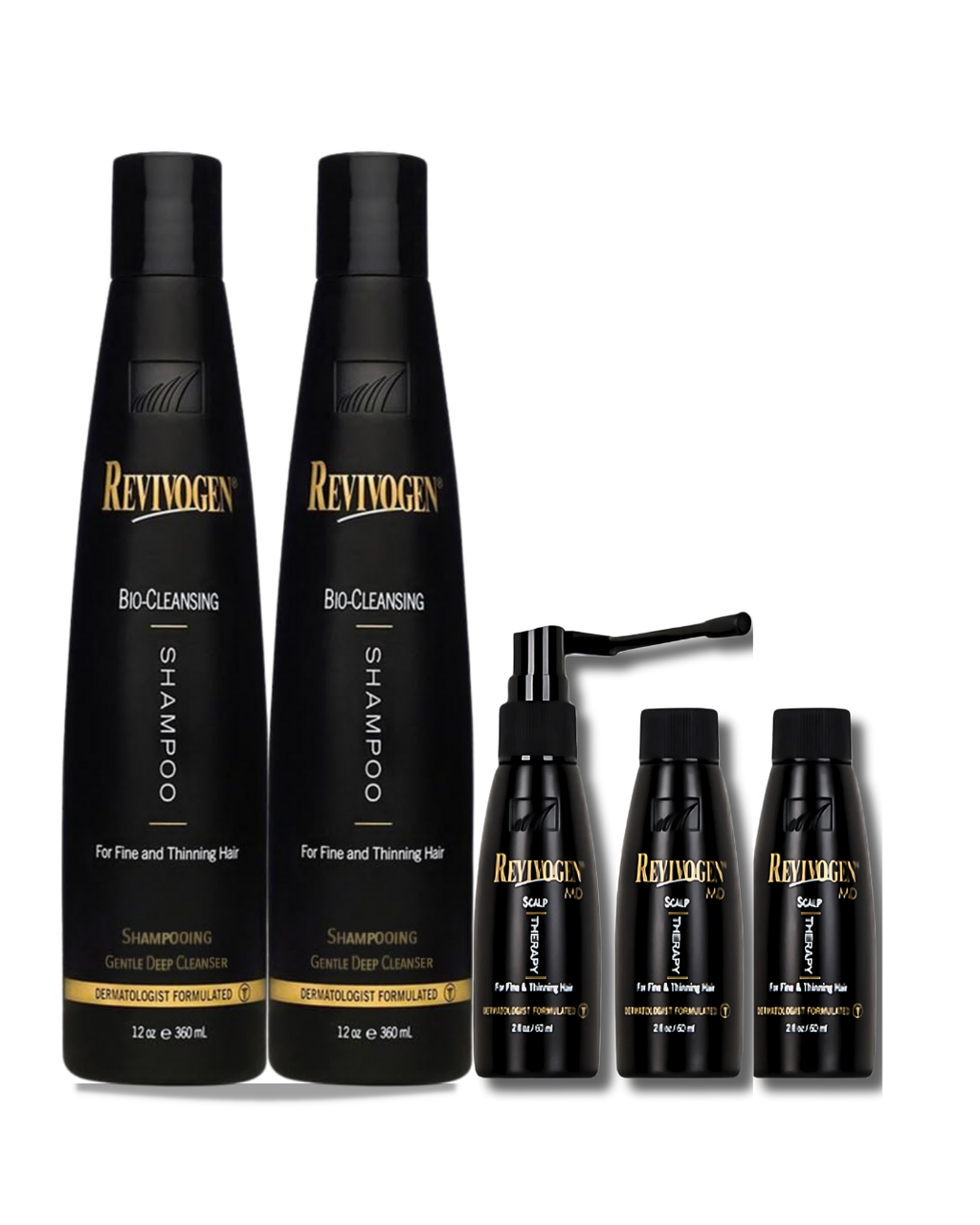 ¡NUEVO! Kit de transición de 6 piezas para la protección contra la caída del cabello (suministro para 90 días)